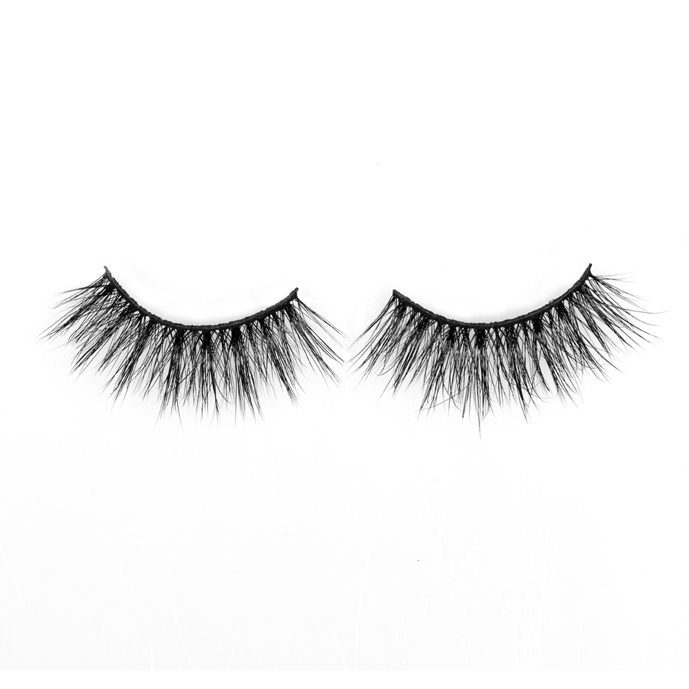 Wholesale price mink fur lashes with factory price JH121